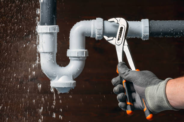 Professional Drain Cleaning technician working in Van Dyne, WI